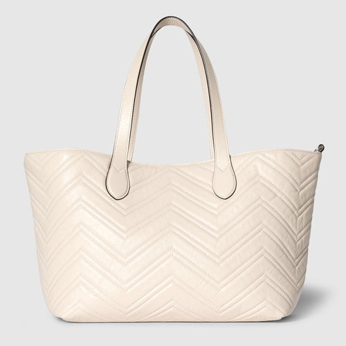 Gucci GG Marmont Matelassé Tote – Crème Élite