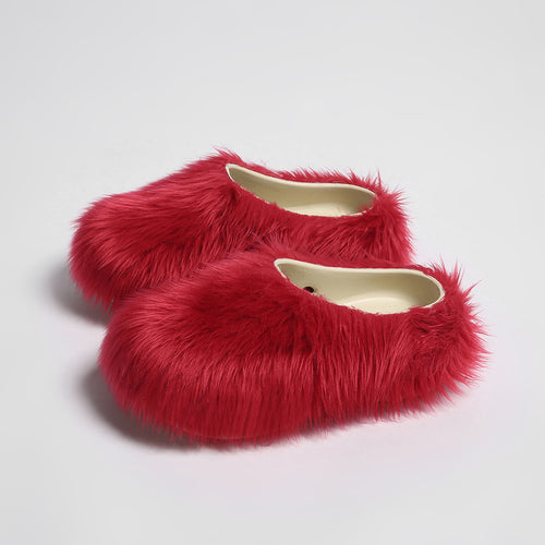 'Sachi' Furry Sandal