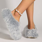'Sachi' Furry Sandal