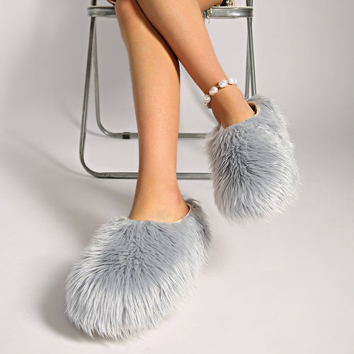 'Sachi' Furry Sandal