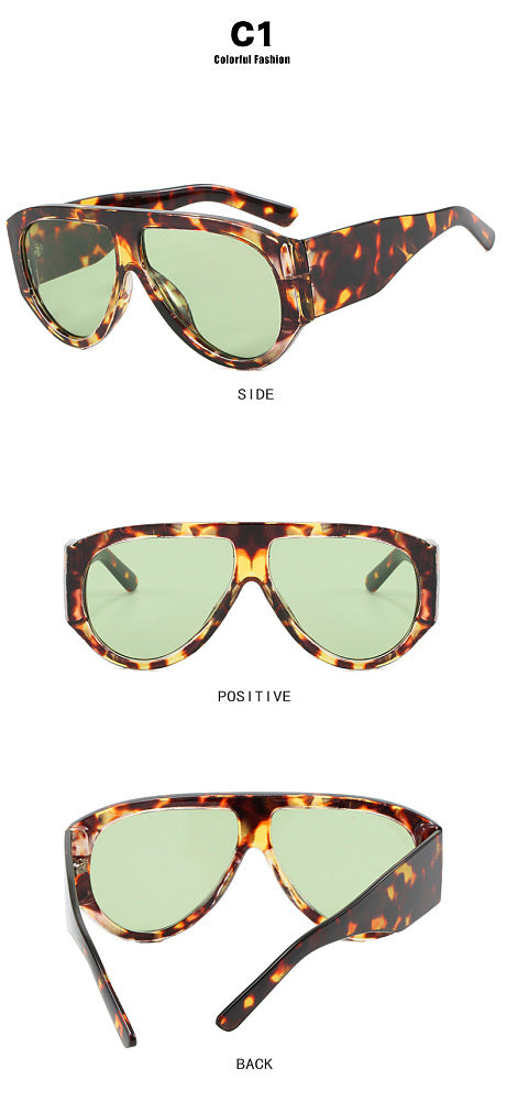 'Gricci' Big Frame Sunglasses