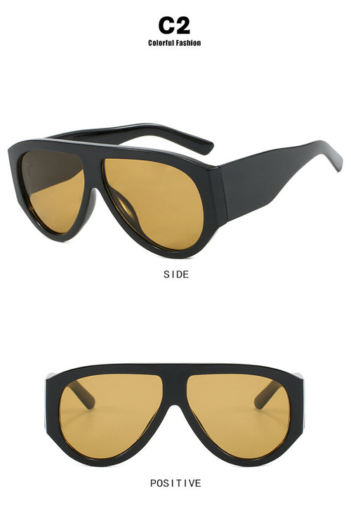 'Gricci' Big Frame Sunglasses