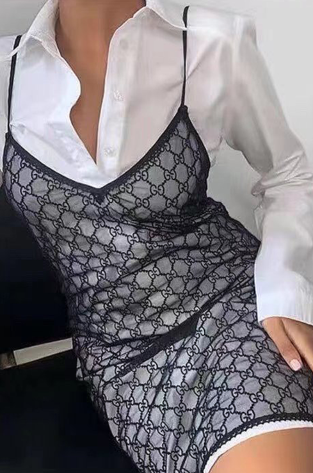 GUCCI Monogram See Through Tank