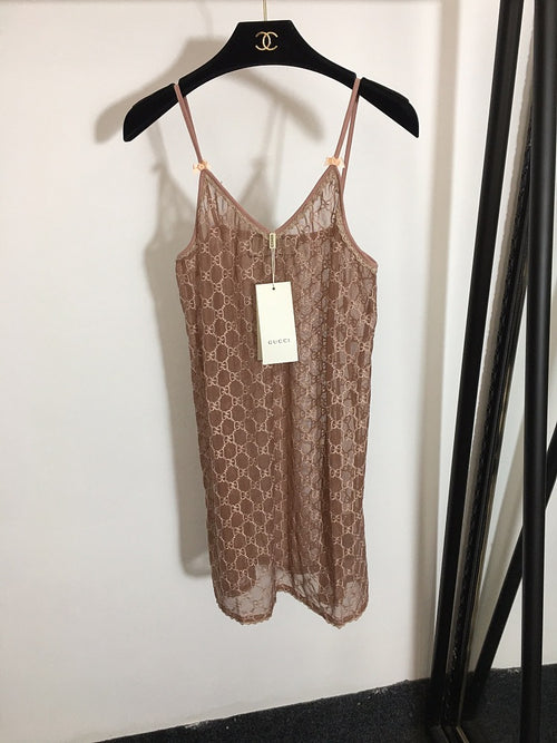 GUCCI Monogram See Through Tank