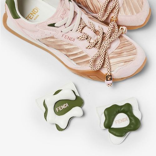 Fendi Wave Pulse Sculpt Sneaker – Rosé Verde Motion