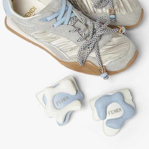 Fendi Wave Pulse Sculpt Sneaker – Ciel Neutre Edition