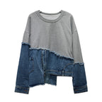 'Jela' Denim Sweater