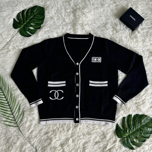 CC Print Customized Knit Sweater