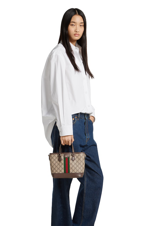 Gucci Ophidia Small GG Supreme Tote Bag