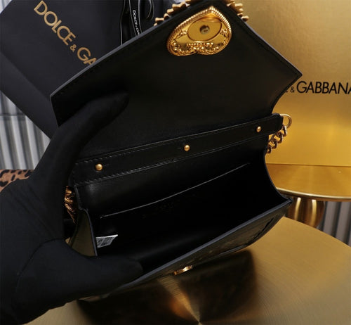 Dolce & Gabbana Devotion Sequin Mini Top-Handle Bag – Sacred Heart Edition