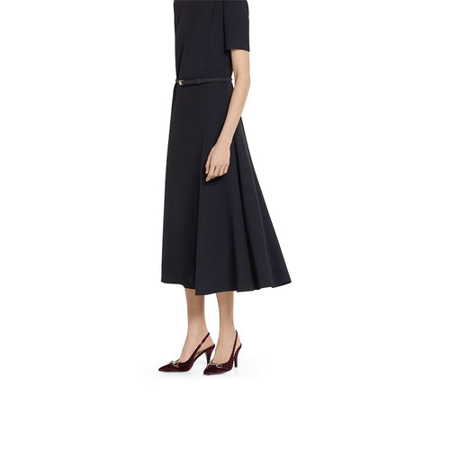 Gucci “Velours Emblem” Monogram Slingback Pumps – Low Heel Elegance (36–42) 4.5cm Heel Height