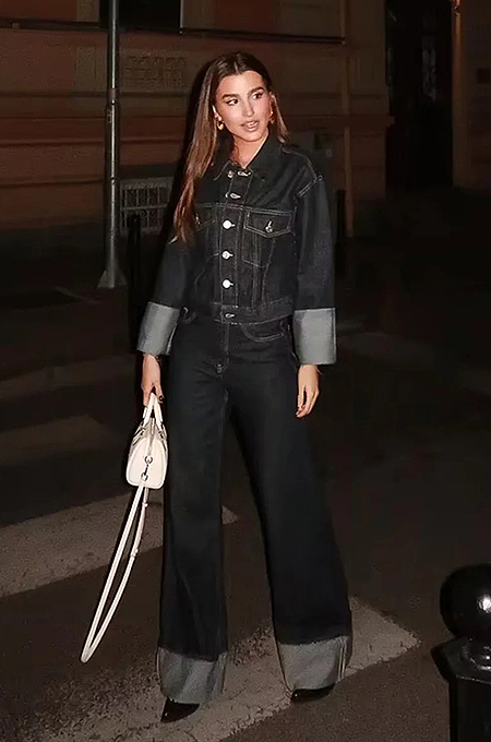 'Jalori' Denim 2 Piece Set