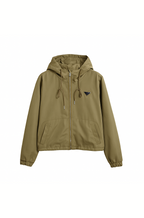 Prada Re-Nylon Hooded Zip Jacket
