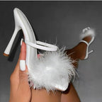 'Jior' Feather Heel