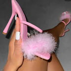 'Jior' Feather Heel