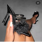 'Jior' Feather Heel