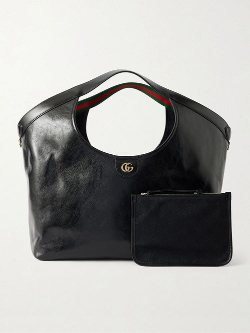 Gucci Giglio GG Leather Shoulder Bag