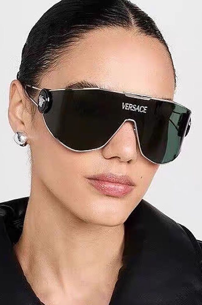 Versace Medusa Icon Shield Sunglasses – LUXE LIVING FASHIONS
