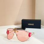 Versace Medusa Icon Shield Sunglasses