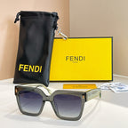 Fendi Roma Bold Square Sunglasses — Signature Statement Collection