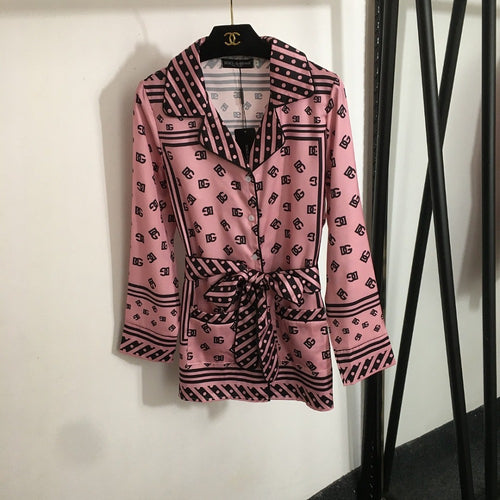 D&G Monogram Pants Set