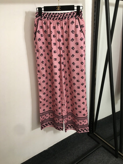 D&G Monogram Pants Set