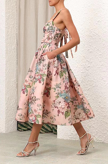 'Rahji' Floral Dress