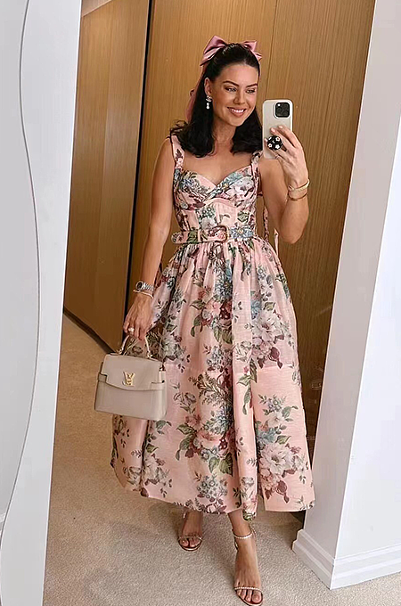 'Rahji' Floral Dress