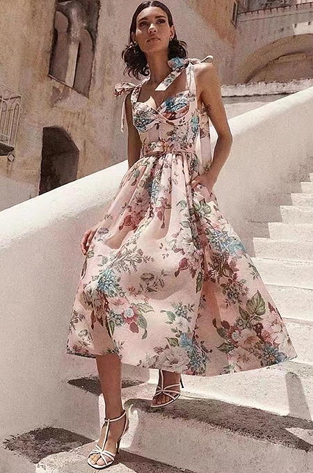 'Rahji' Floral Dress