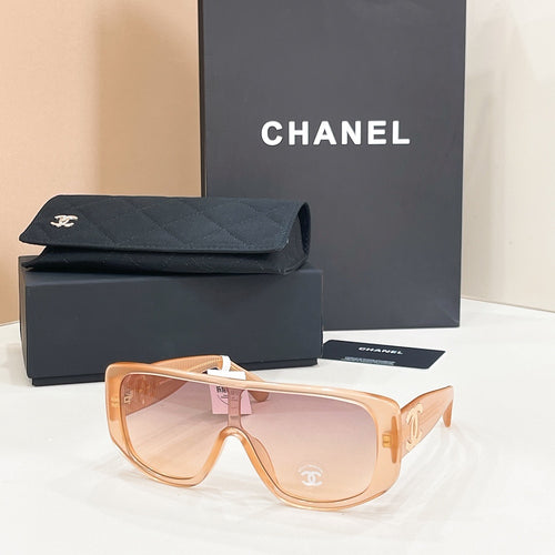 Chanel Oversized Shield Sunglasses