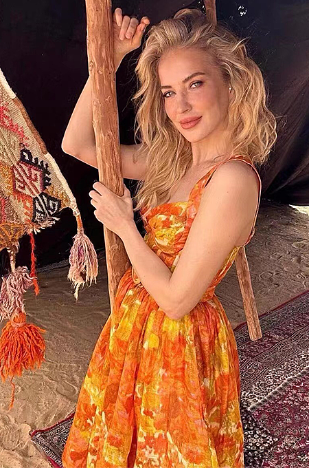 'Marlene' Floral Dress