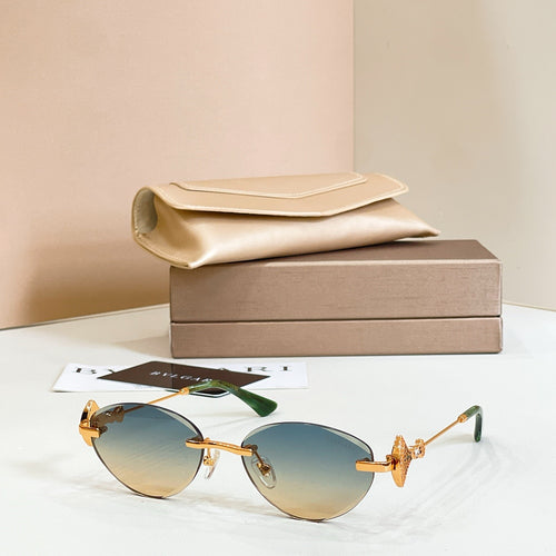 Bvlgari Serpenti Éclat Rimless Sunglasses