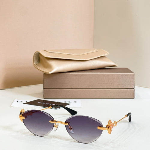 Bvlgari Serpenti Éclat Rimless Sunglasses