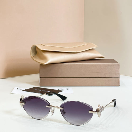 Bvlgari Serpenti Éclat Rimless Sunglasses