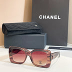 Chanel Bijou CC Oversized Square Sunglasses