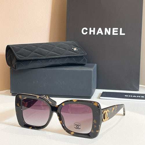 Chanel Bijou CC Oversized Square Sunglasses