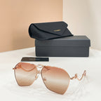 Dolce & Gabbana Oro Struttura Aviator Sunglasses