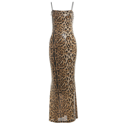 'Ryla' Leopard Long Dress