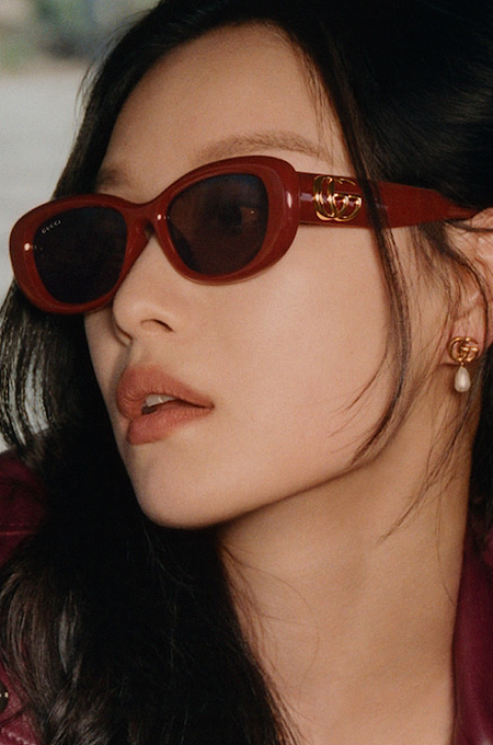 GG Oval Sunglasses