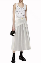 Dior Pleated Layered Skirt