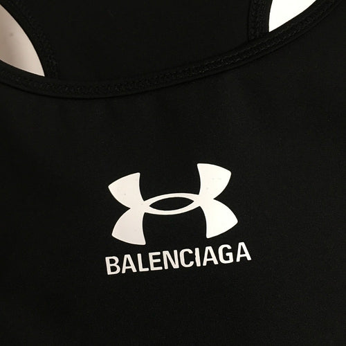 Balenciaga High Waist Shorts Set