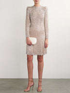 Amoura Sequined Midi Dress