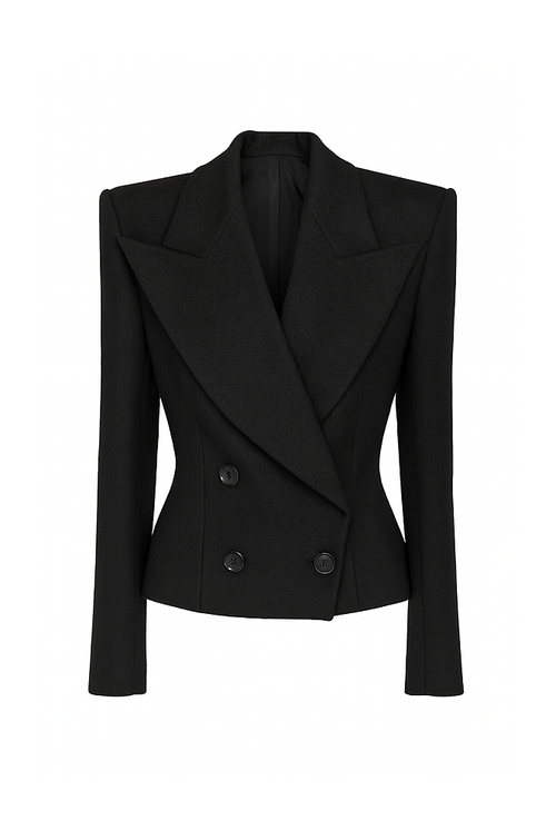 Ardent Contour Blazer – Slim Fit with Sculpted Shoulders