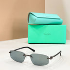Tiffany & Co. Épure Link Rimless Sunglasses