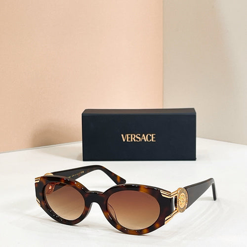 Versace Medusa Dominion Oval Sunglasses