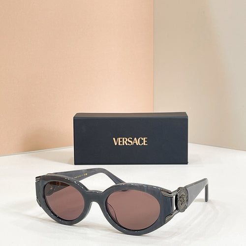 Versace Medusa Dominion Oval Sunglasses