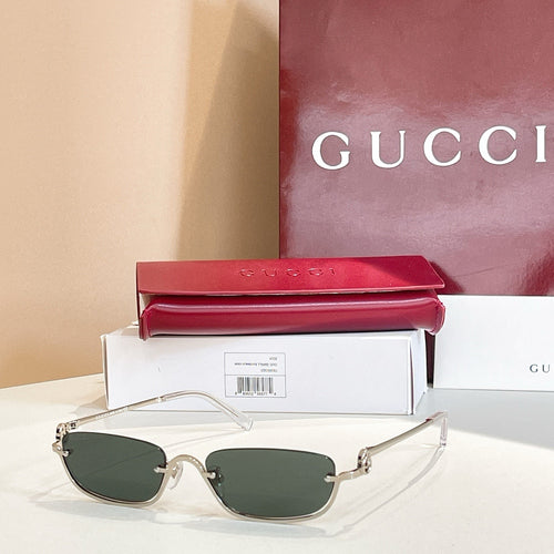 Gucci Rimless Square Sunglasses Collection
