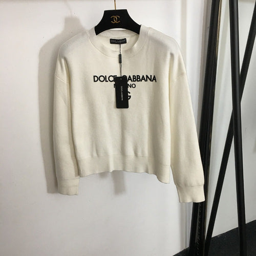 Dolce & Gabbana Milano Logo Knit Sweater