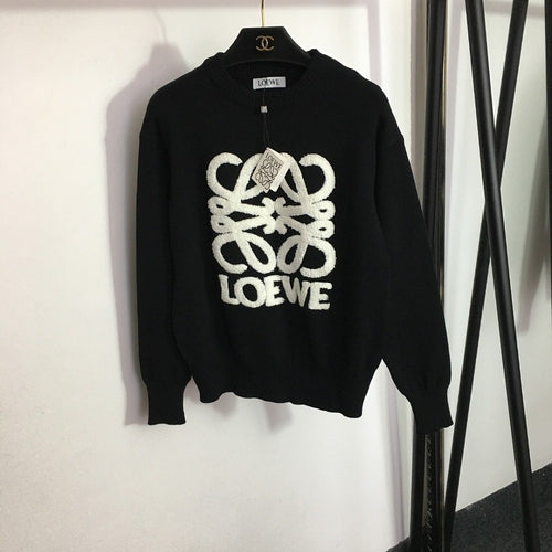 Loewe Anagram Intarsia Wool Sweater