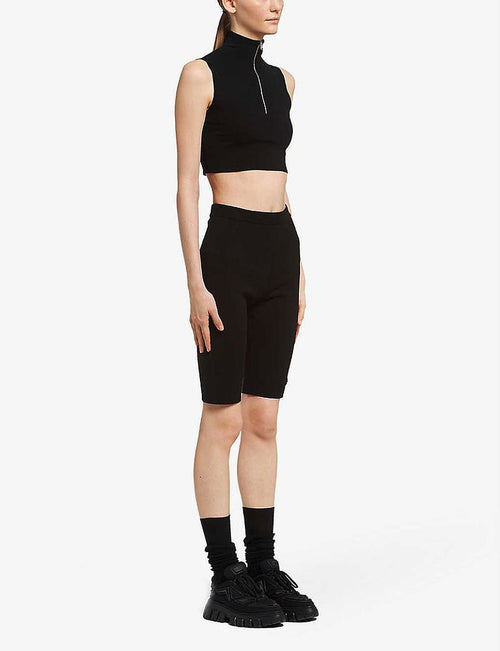 Prada Knit Biker Shorts – Black (S–L)